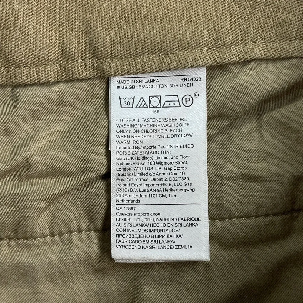 Banana Republic Gurkha Pants Womens 6 L30 Safari Heritage Explorer Cotton Linen